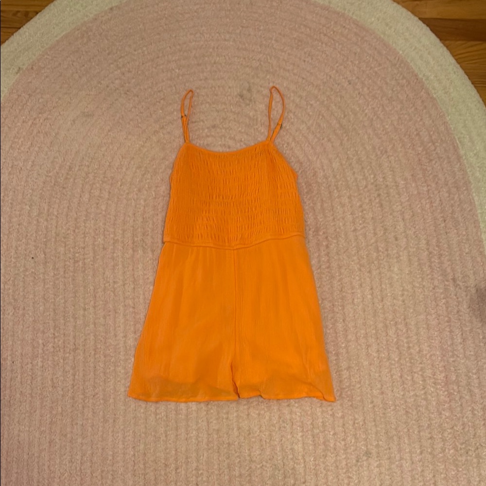 Abercrombie Kids Orange Romper